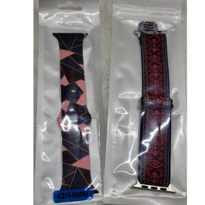 BOHO GEOMETRIC & Stretchy  WATCH BAND 42/44